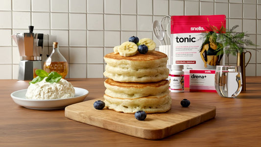 Pancake proteico light con ricotta