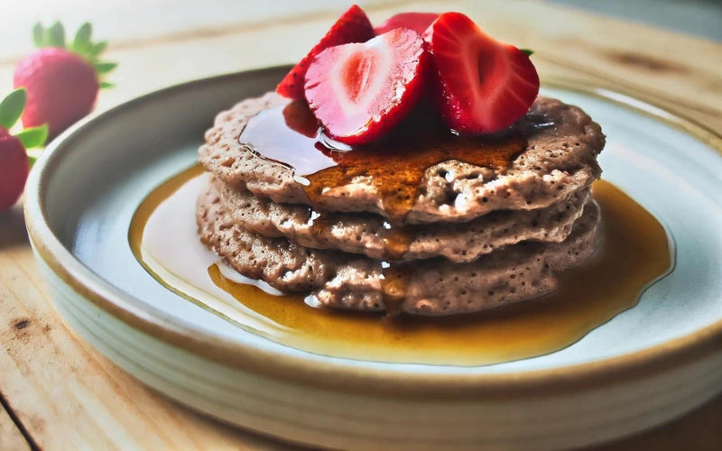 pancakes con farina di riso